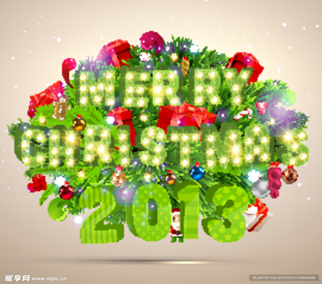 2013圣诞背景