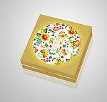 月饼盒包装 (注平面图)