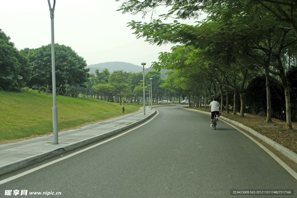 植物园骑行活动