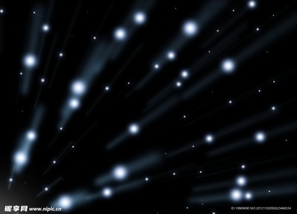 炫丽 星辰 背景