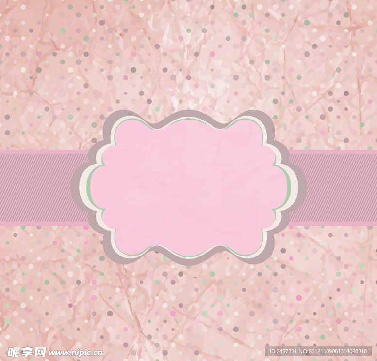 粉色怀旧纸张背景