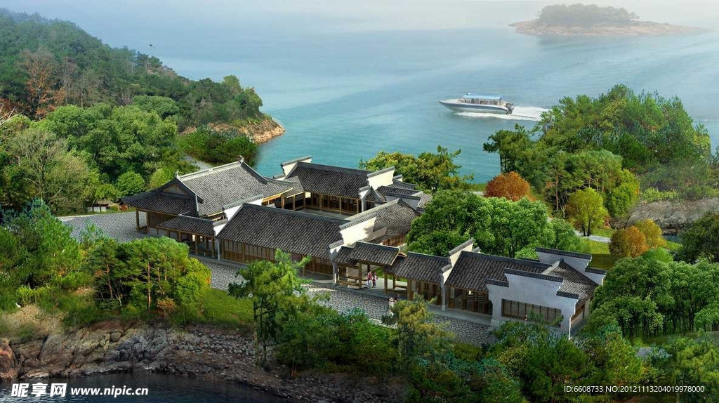 青山水岸四合院