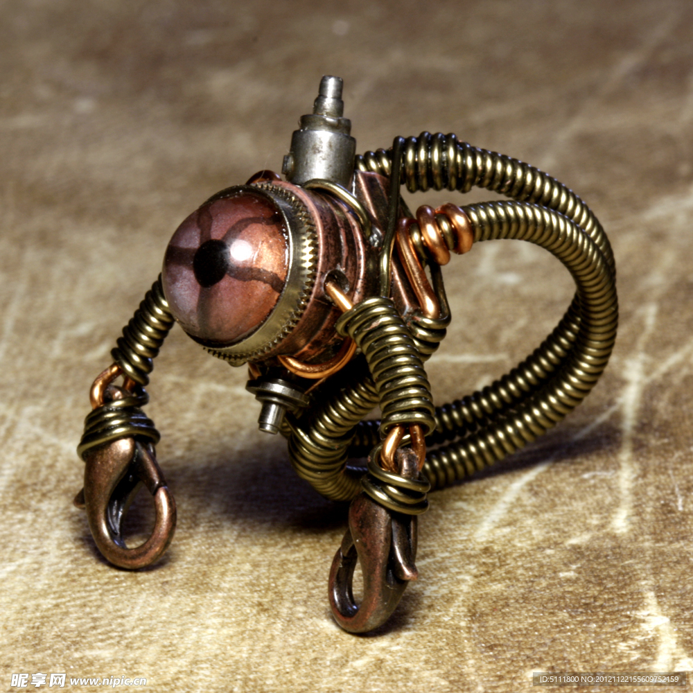 珠宝机器人戒指