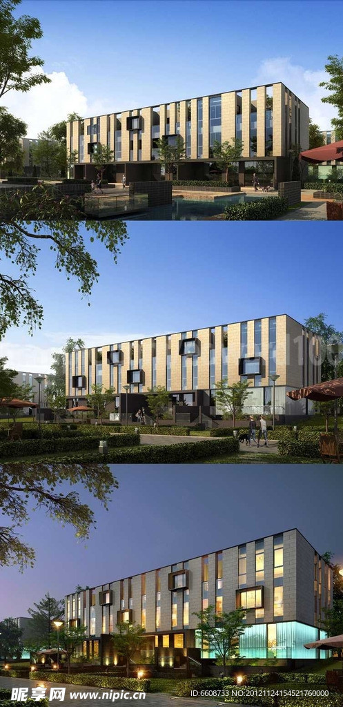 高档商业地产MAX源文件