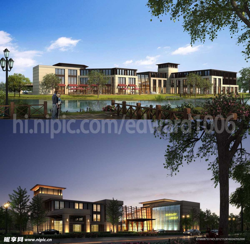 商业建筑MAX源文件