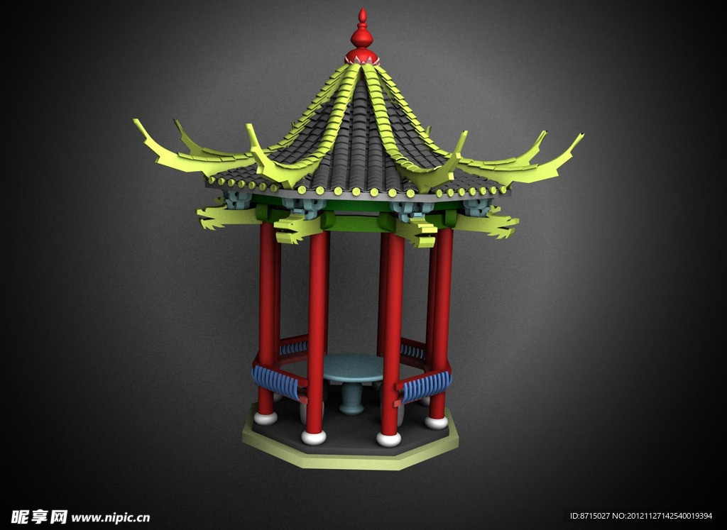 多瓦形模拟模型