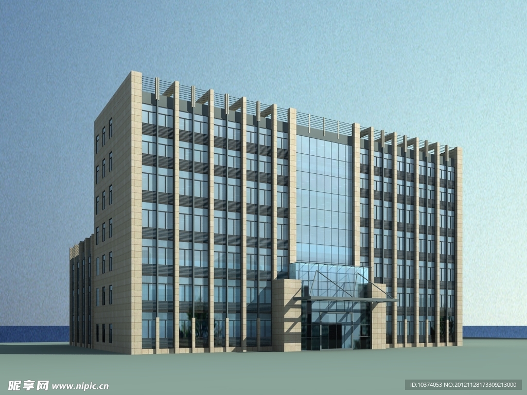 办公大楼效果图