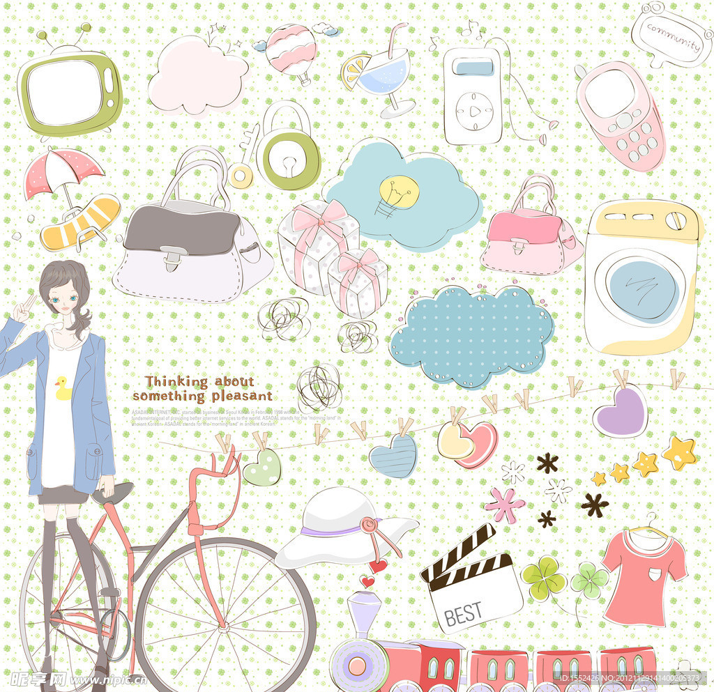 韩式清新小可爱