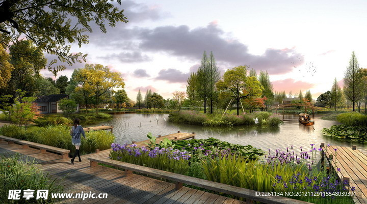 景观PSD 园林景观素材