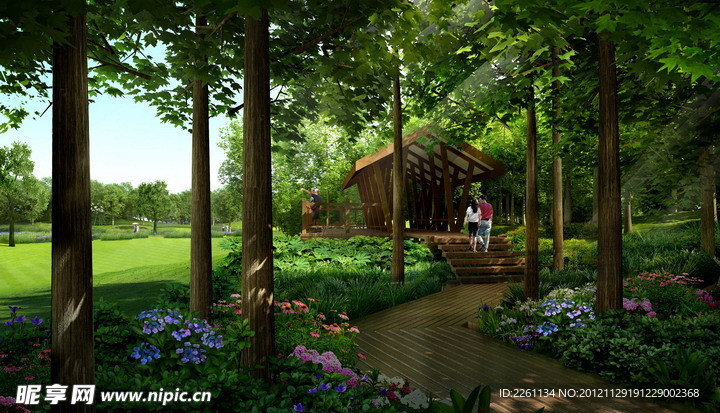 景观素材PSD 园林素材