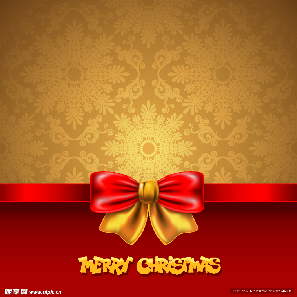 蝴蝶结卡片背景