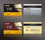 会员卡 贵宾卡 银行卡 金卡 银卡 VIP卡