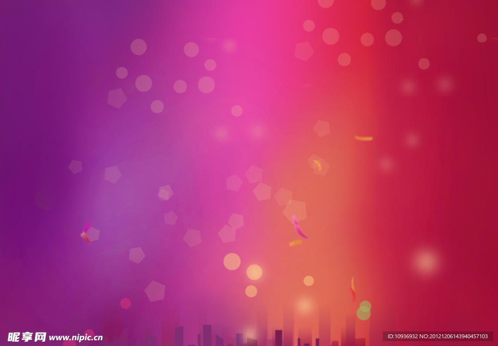 浪漫光效背景(下载无水印)