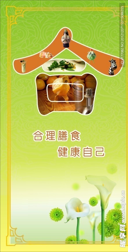 合理膳食 健康自己