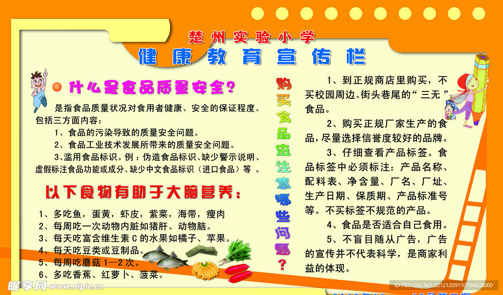 健康教育宣传栏