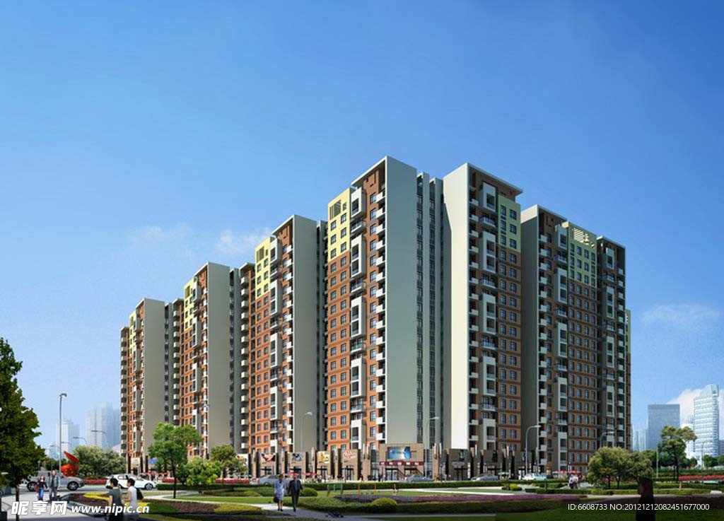 高档住宅小区房地产广告