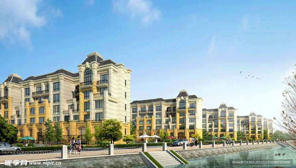 高档住宅小区房地产广告