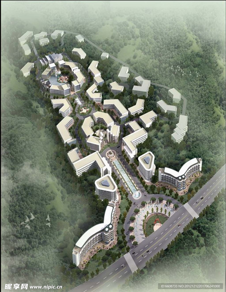 城市住宅小区房地产广告