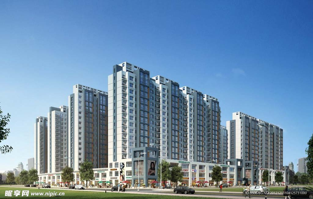 住宅小区房地产广告