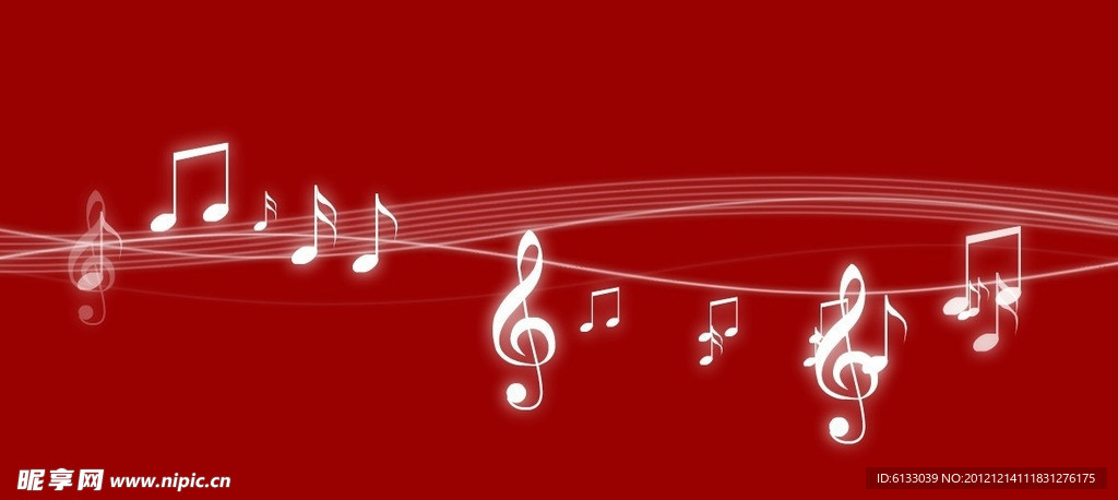 flash 音符线条飘动