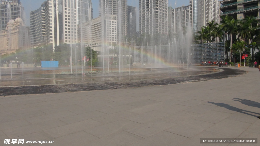 景观 喷泉 流水