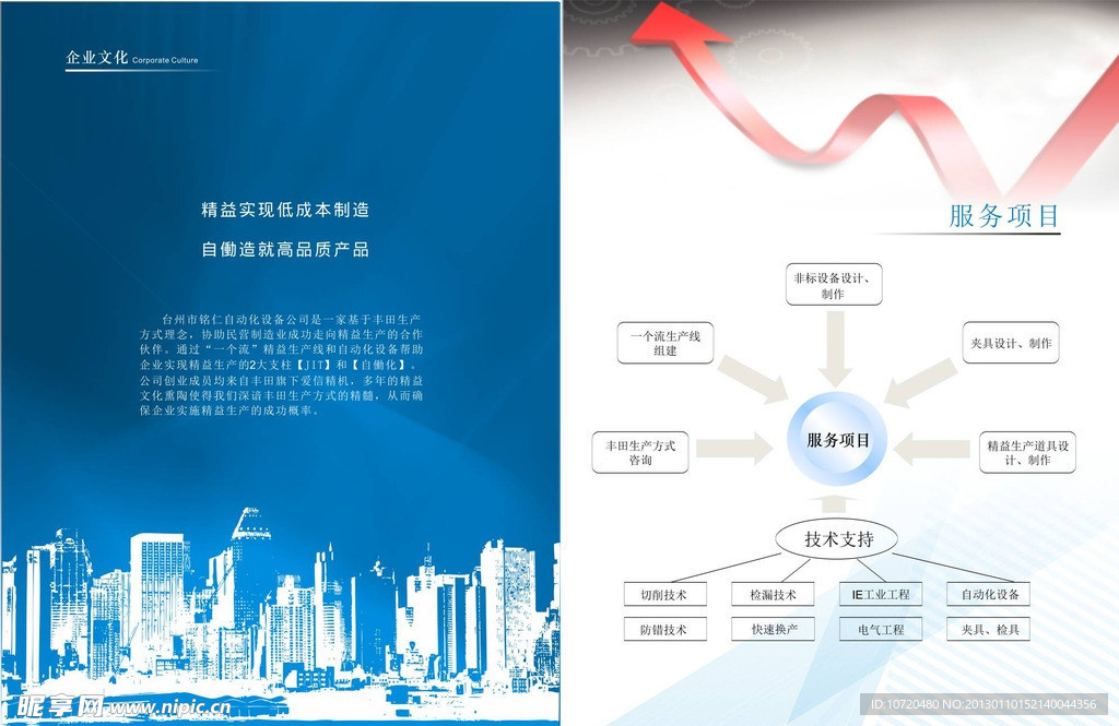 样本画册公司简介组织概括设计图