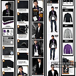 商务男装描述模板 无代码