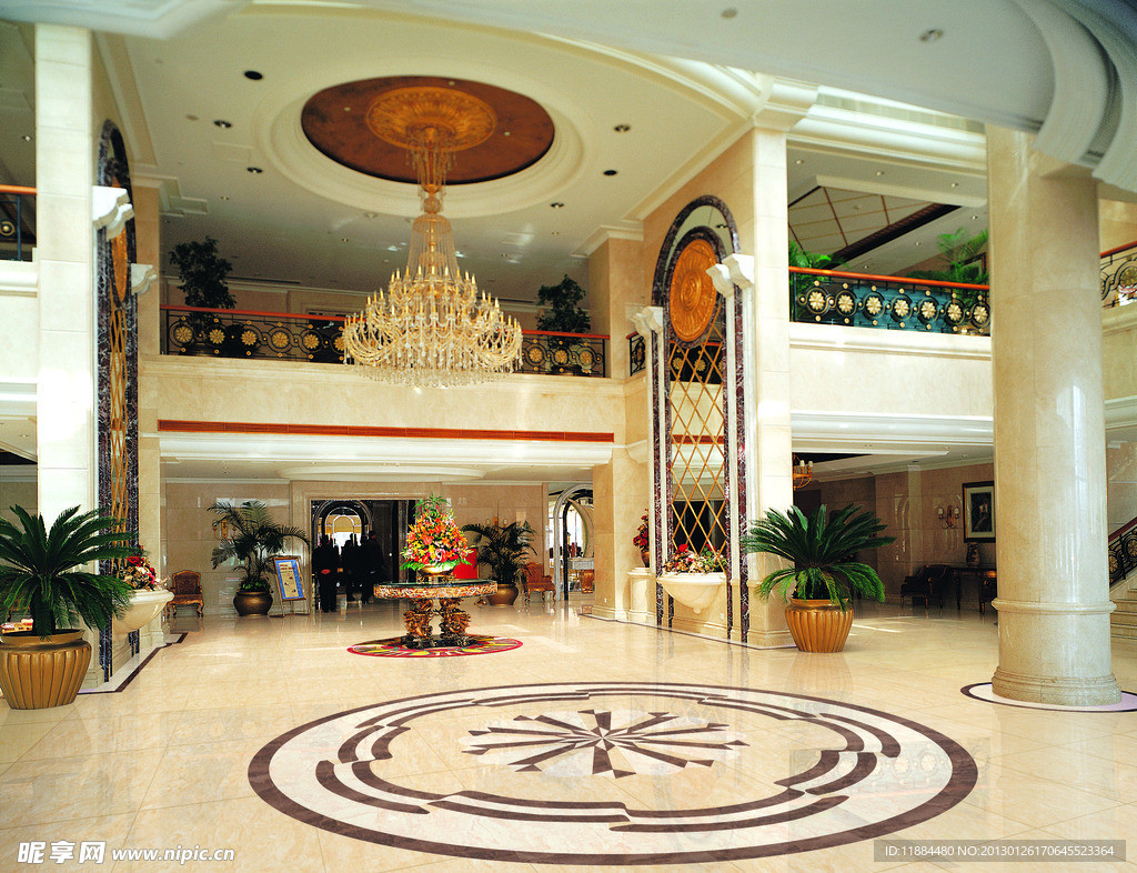 欧式奢华酒店大堂