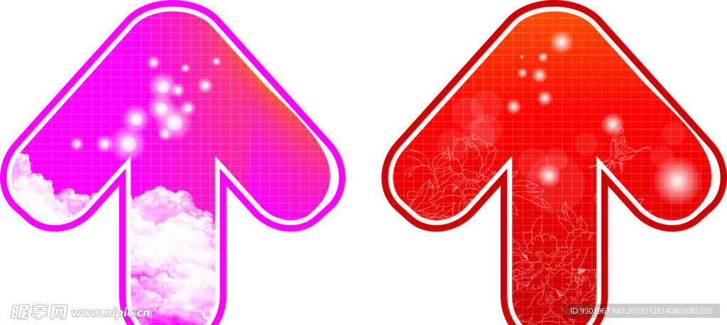 箭头 设计 地贴