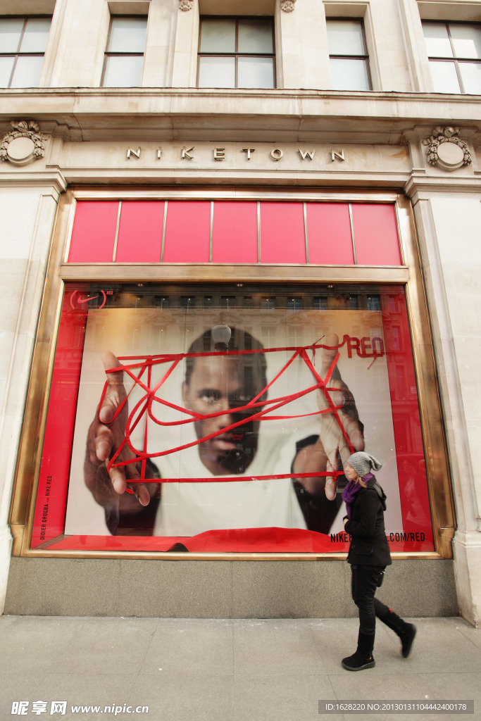 NIKE足球系列广告宣传平面