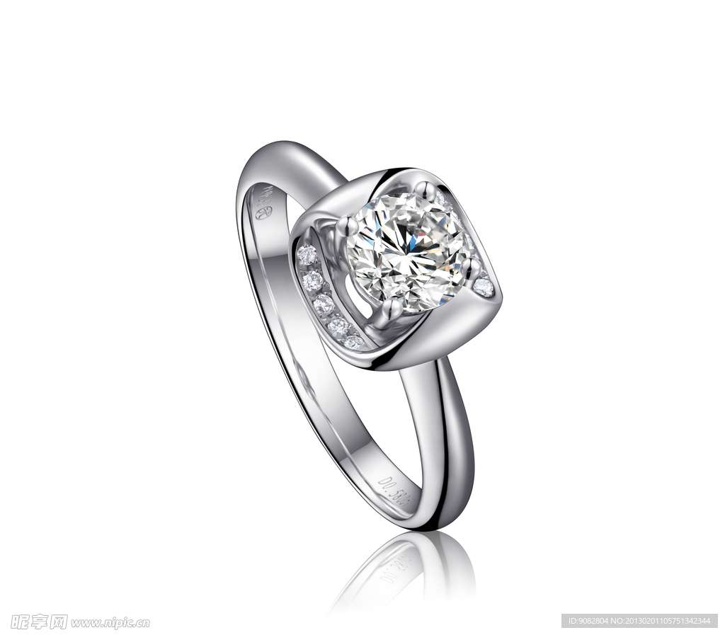 高清钻石戒指