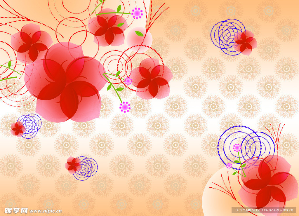 喜木手绘个性壁画