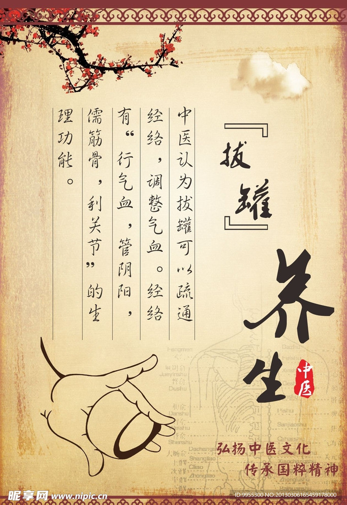 中医养生之拔罐