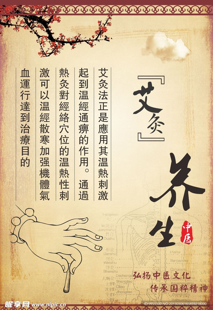 中医养生之艾灸