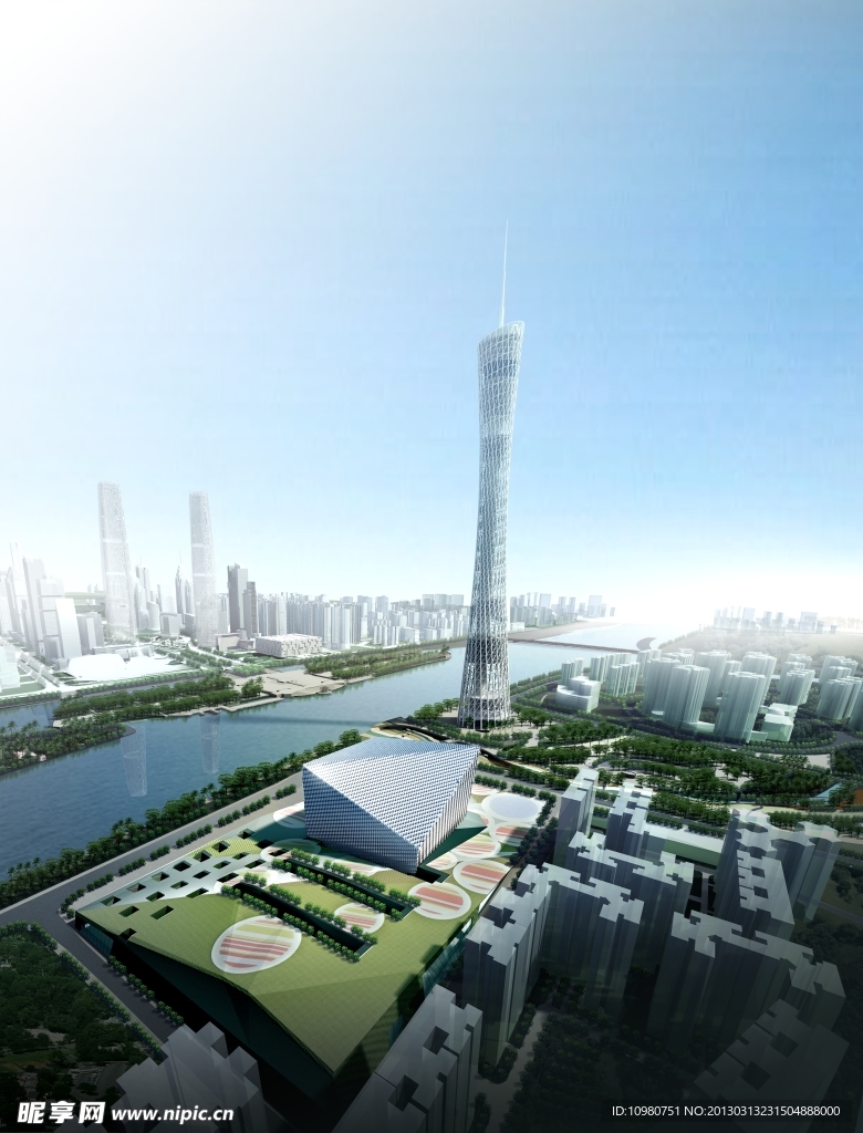 广州电视塔小蛮腰