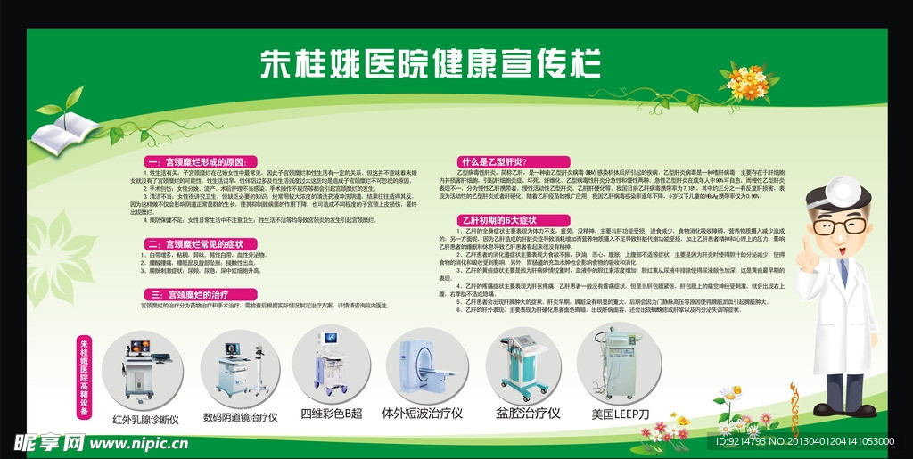 妇科疾病健康宣传