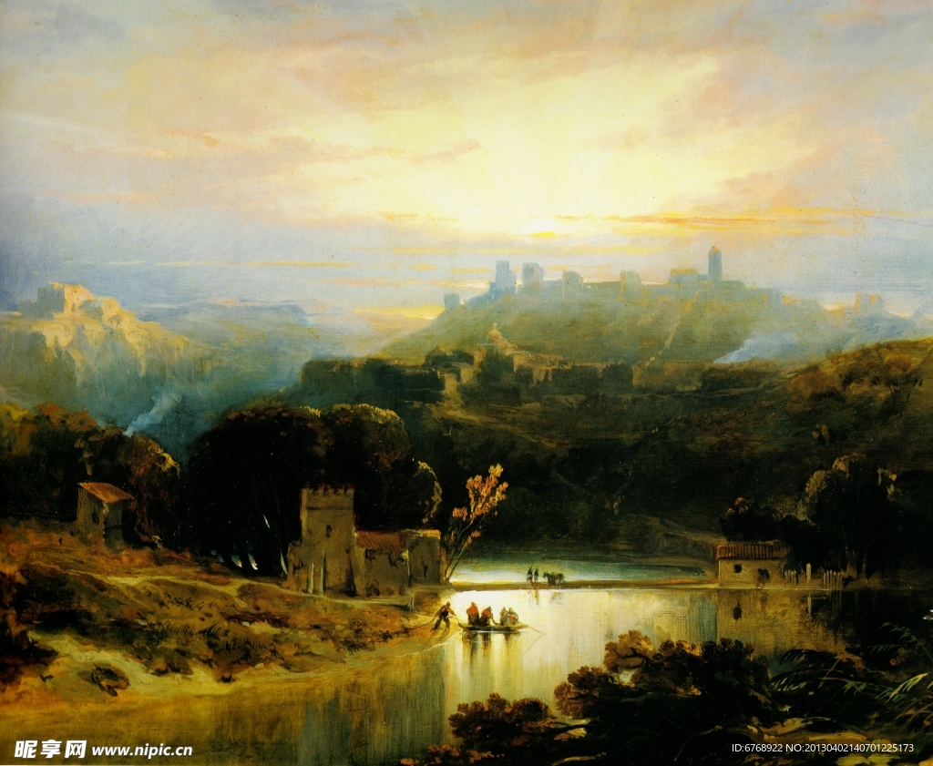 欧洲古典原版油画