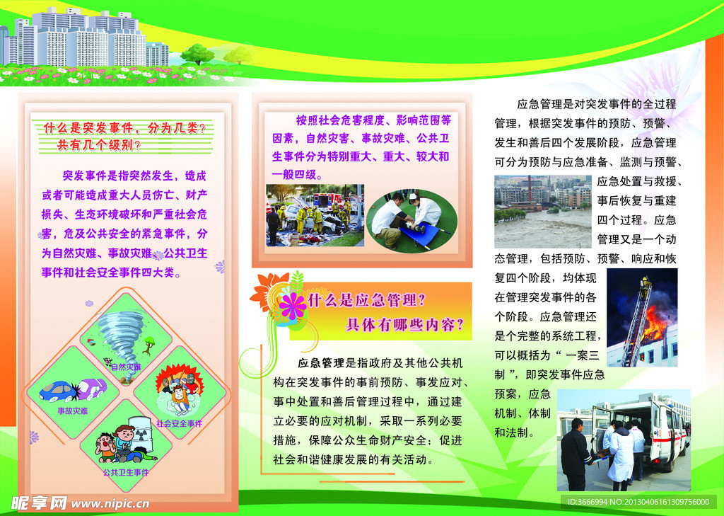 应急预案宣传知识