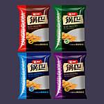 锅巴包装（平面分层矢量图）