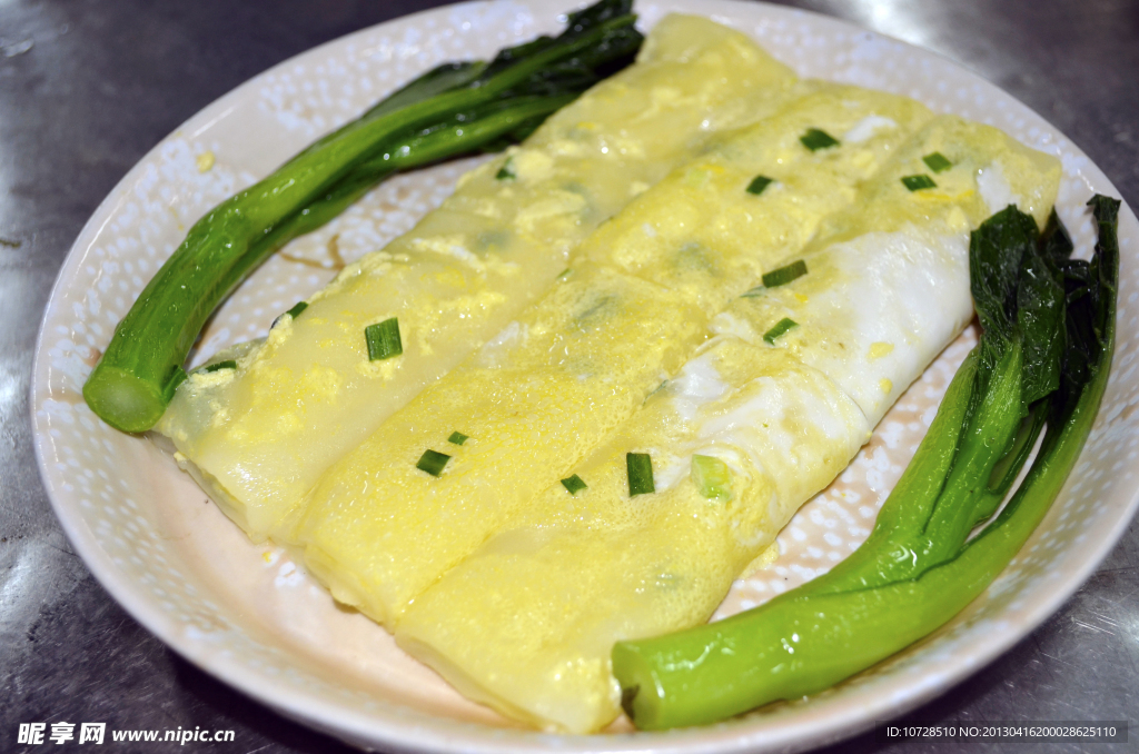 农家葱花鸡蛋肠