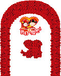 玫瑰门 门 结婚门