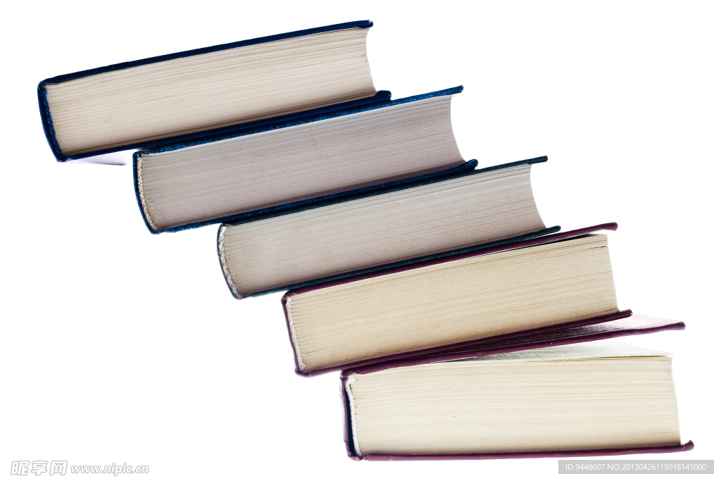 书本堆叠