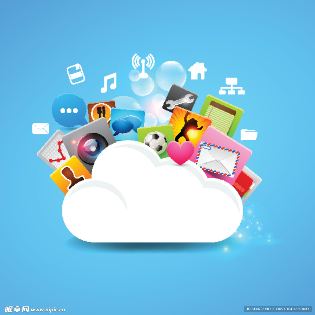 卡片图标矢量合集