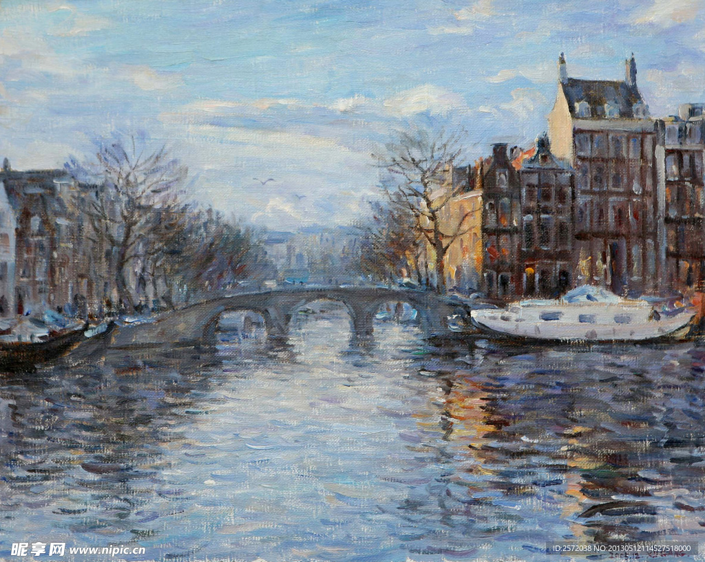 阿姆斯特丹的景色