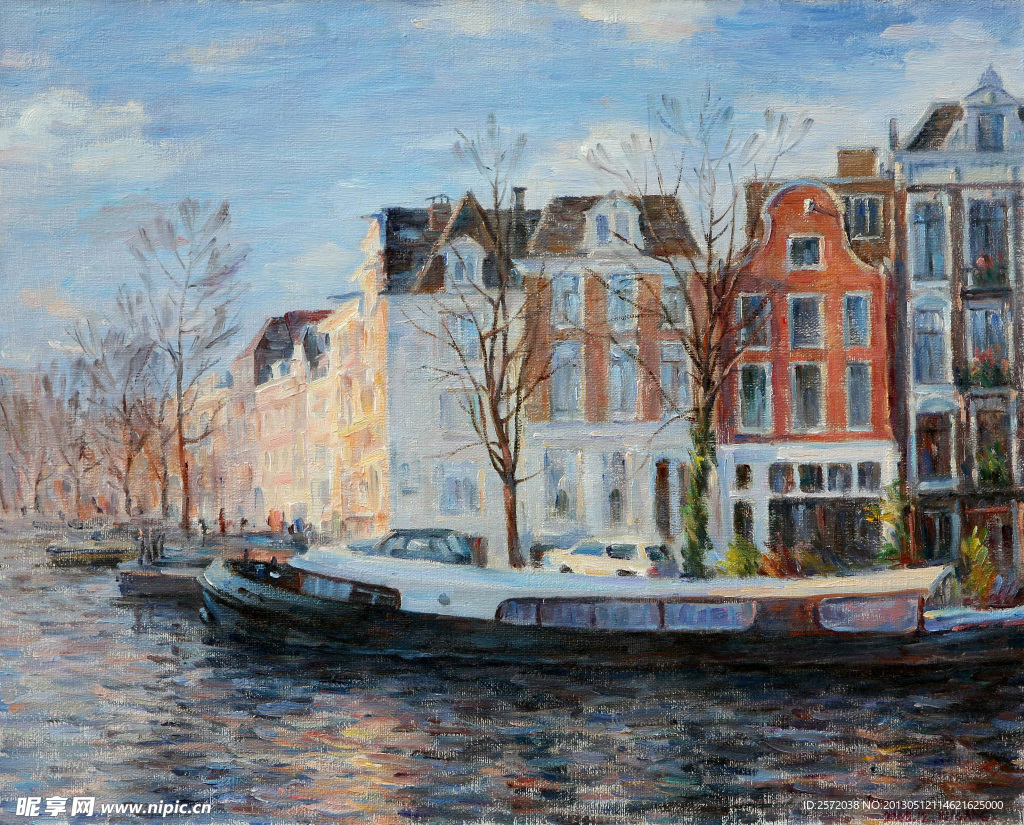 阿姆斯特丹的景色