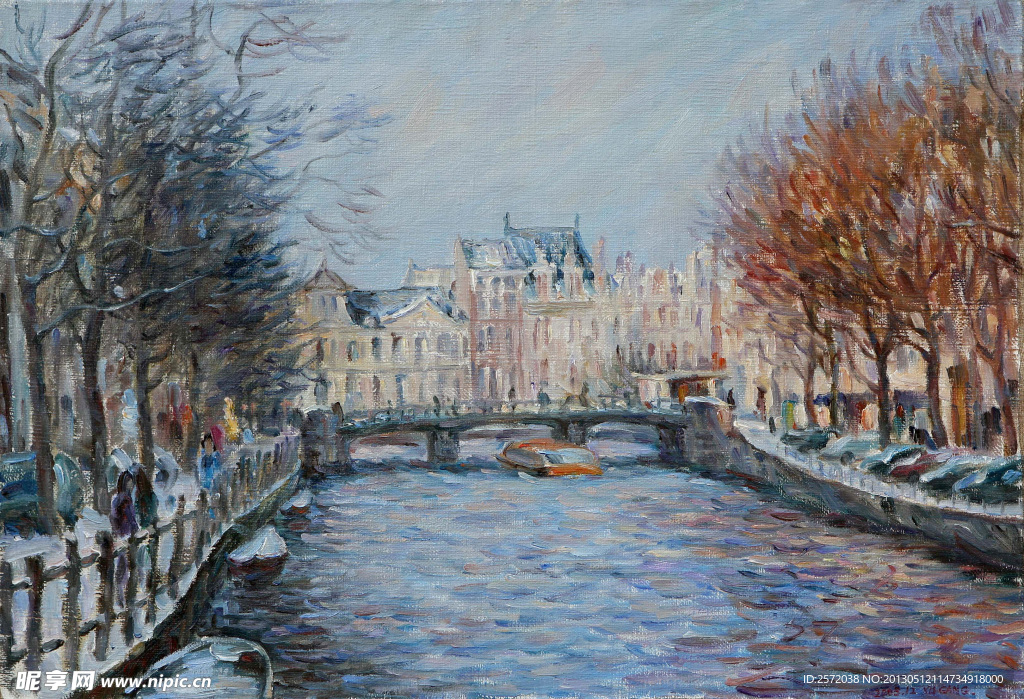 阿姆斯特丹的景色