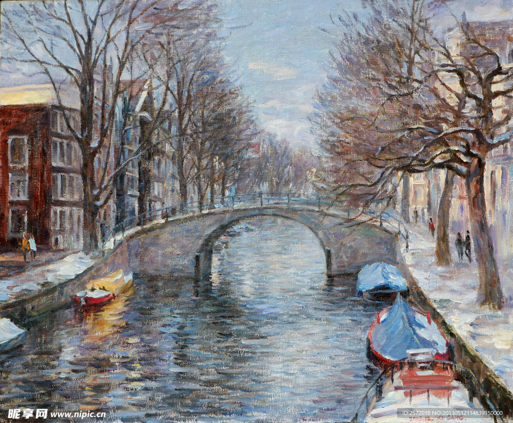 阿姆斯特丹的景色