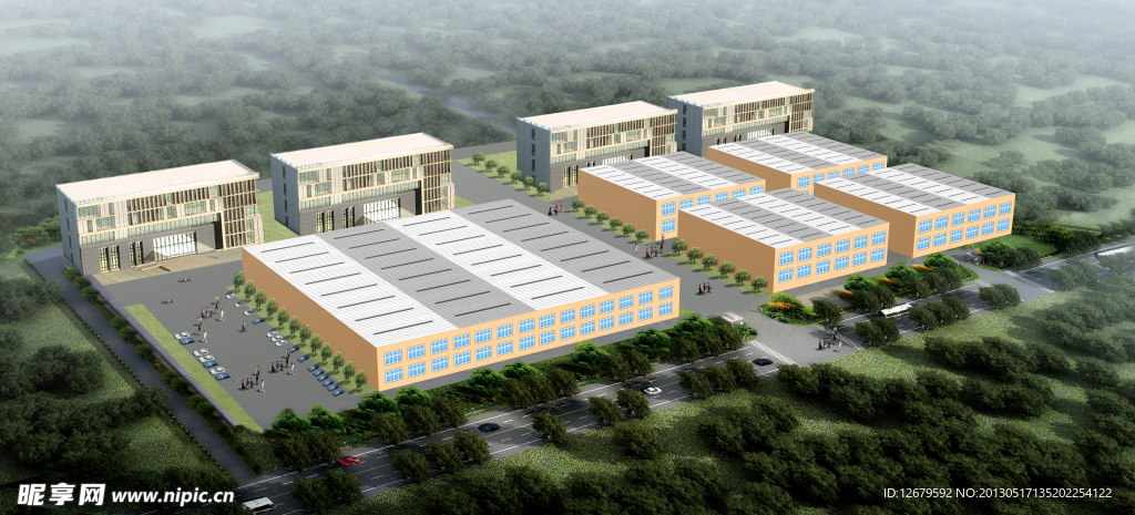 厂区鸟瞰图