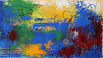 抽象油画