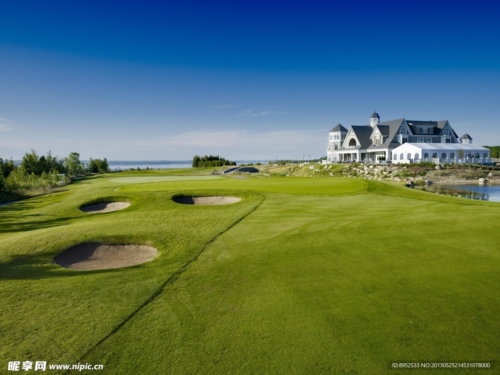高尔夫球场 别墅